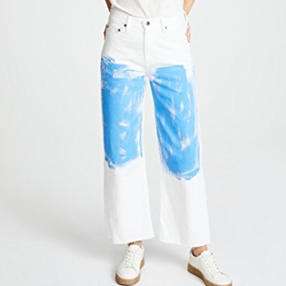 ISO: Simon Miller Elenda Jeans Paradise Paint Blue